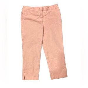 Ann Taylor LOFT stretch peach pants